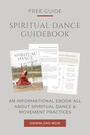 Lead Magnet Web Icon Spiritual Dance Guidebook